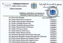 Dr Maxamed Axmed oo ka hor yimid magacaabis uu sameeyay Guddoomiyaha Maxkamada Sare.