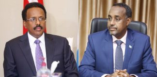 Kulan VILLA SOMALIA uga socda Rooble iyo Farmaajo