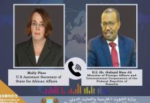Mareykanka iyo Soomaaliya oo ka wada hadlay Arrimaha Doorashada