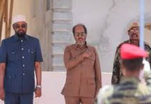 Wafdi hor dhac u ah MW Xasan Sheekh oo ku wajahan Kismaayo iyo DFS oo go’aano ka laabanaysa