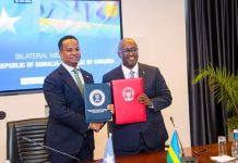 Soomaaliya iyo Rwanda oo maanta kala saxiixday heshiis iskaashi oo muhiim ah