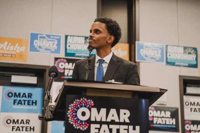 Omar Fateh oo looga adkaadey Doorashadda duqa Magaalada Minneapolis