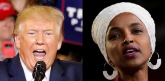Trump: Ilhan Cumar waxay ka timid dal ku jira xaaladda ugu liidata adduunka