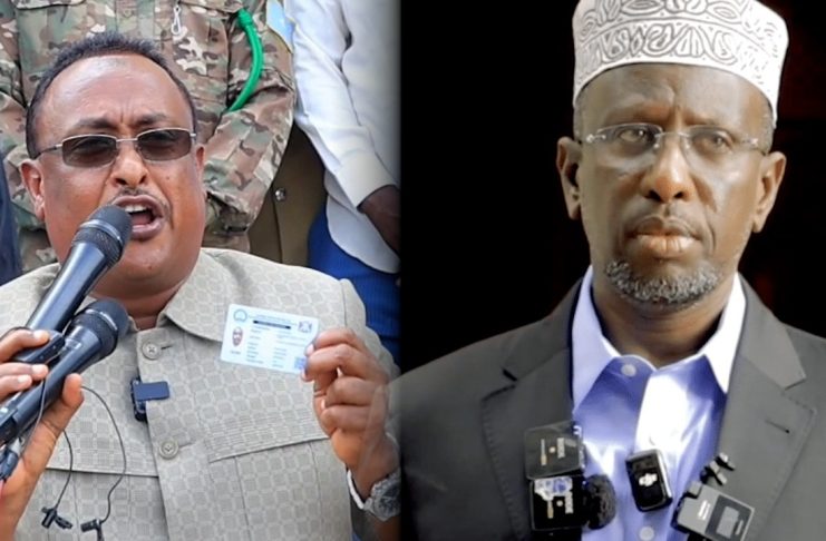 Guddoomiye Mungaab oo weerar afka ah ku qaaday Sheekh Shariif.