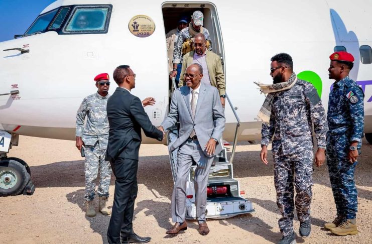 Madaxweyne Lafta Gareen oo gaaray degmada Waajid.