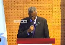 Xildhibaan Cabdiraxmaan oo Ka Hadlay Shirweynaha Difaaca Dastuurka