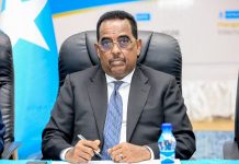 Wasiirka Arrimaha Gudaha Soomaali oo ka qeybgalay Shirweynaha 1aad ee Guddiga Sare ee Difaaca