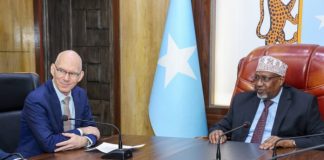 Guddoomiyaha Golaha Shacabka oo Kulan la Qaatay Ergayga Gaarka ah ee Qaramada Midoobay