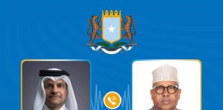 Soomaaliya oo garab u muujisay Qatar kadib markii la weeraray.