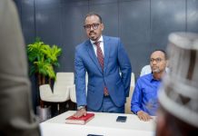 Wasiirka Cusub ee Amniga Maamulka Koonfur Galbeed oo la dhaariyay