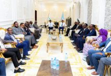 Ra’iisul Wasaare Xamse oo gaaray Dhuusamareeb, xilli wada-hadallo ku saabsan doorashada Galmudug ay marayaan meel xasaasi ah
