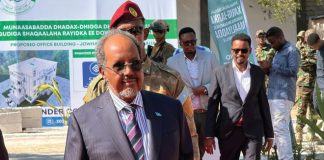 Madaxweyne Xasan Sheekh oo gaaray Jowhar xilli Hirshabeelle isu diyaarinayso doorashooyinka qof iyo cod