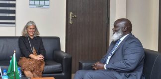 Madaxa AUSSOM iyo Safiirka Midowga Yurub oo Ka Wada Hadlay Nabadda iyo Amniga Soomaaliya