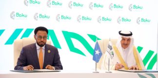 Soomaaliya iyo Bangiga Horumarinta Islaamka oo kala saxiixday heshiis horumarineed oo $45 milyan ah