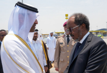 Madaxweyne Xasan Sheekh oo Doha u tagay tacsi ku aaddan geerida Amiirkii hore ee Qatar