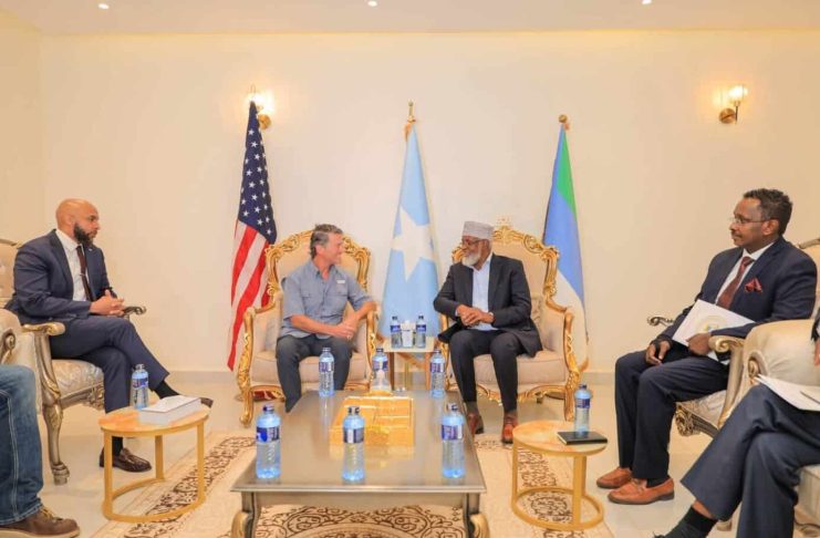 Jubbaland oo war ka soo saartay kulankii Axmed Madoobe iyo Mareykanka.