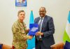 Puntland iyo Mareykanka oo heshiis cusub oo amni ku kala saxiixday Boosaaso