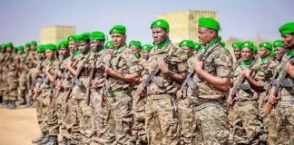 Itoobiya oo badeshay ciidamadeeda ku sugnaa Baydhabo iyo kuwa cusub oo ay geysay Magaalada