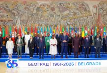 Madaxweyne Xasan oo Belgrade kaga hadlay caqabadaha amni, siyaasadeed iyo dhaqaale ee dunida