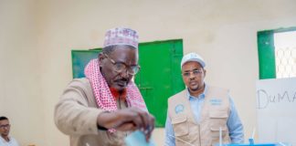 Doorashada qof iyo cod oo ka bilaabatay Galmudug iyo Hirshabeelle