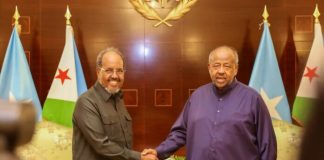 Madaxweyne Xasan Sheekh iyo Madaxweyne Geelle oo Ka Wada Hadlay Xoojinta Iskaashiga Labada Dal