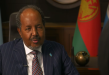 Madaxweynaha Soomaaliya oo sheegay in Dowladiisa aysan faragalin doonin khilaafka Ethiopia iyo Eritrea